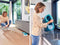 Leifheit Clean Twist M - Vloerwisser Ergo - Mobiel systeem met wieltjes - 33 cm - Turquoise