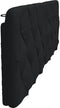 vidaXL - Hoofdbordkussen - 180 - cm - stof - zwart