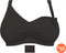 Carriwell Padded Gelbeugel Voedingsbh - Zacht en rekbaar - Zwart - XL