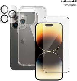 PanzerGlass - iPhone 14 Pro - 3-in-1 Beschermingspakket - (1 pack)