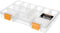 Perel assortimentsdoos - 15 compartimenten - stapelbaar 230 x 150 x 33 mm geel