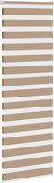 vidaXL - Zebra - Blind - 80x230 - cm - stofbreedte - 75,9 - cm - polyester - zandbruin