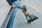 Nijdam Game Patrol - Inline Skates - Verstelbaar 33-37 - Blauw/Zwart