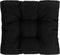vidaXL - Palletkussen - 50x50x12 - cm - stof - zwart