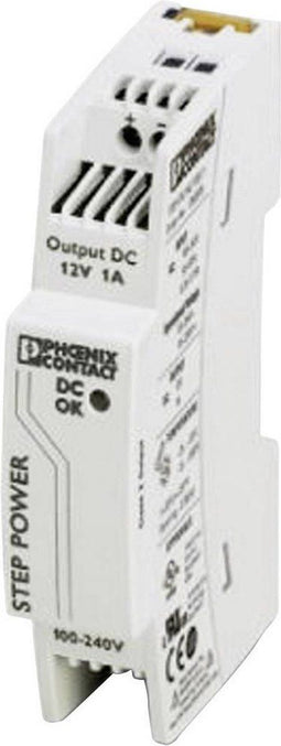 Phoenix Contact STEP-PS/48AC/24DC/0.5 DIN-rail netvoeding 24 V/DC 0.55 A 24 W 1 x