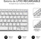 Wireless Keyboard Subblim SUB-KB-3ADC200 BLUETOOTH 3.0 350 mAh Spanish Qwerty Silver Spanish