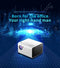 Belesy® Beamer Projector M18 - 4K Full HD Support - Contrast 10.000:1 - 2.800 Lumen - Projectie 50 tot 200 inch - Beamers - Connect met Wifi & Bluetooth - Cadeau - WK 2022 - Moederdag