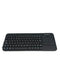 Logitech K400r - Draadloos Toetsenbord - Multi-touch touchpad - Zwart