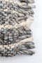 Zuiver Frills Kussen Grijs/Blauw