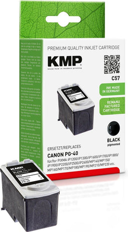 KMP C57 - Inktcartridge - Pigment zwart - (1 stuk)