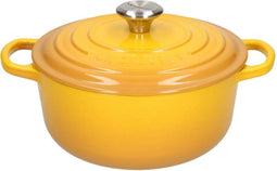 Le Creuset Braadpan Signature - Nectar - Ø 20 cm / 2,4L - Geëmailleerd Gietijzer - Ideaal voor Stoofschotels, Braadgerechten en Koken voor Kleiner Gezelschap