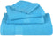 vidaXL - Saunahanddoeken - 10 - st - 80x200 - cm - 360 - g/m² - 100% - katoen - turquoise