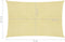 vidaXL - Zonnezeil - 160 - g/m² - 2,5x3 - m - HDPE - beige