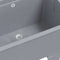 vidaXL - Waskuip - 59x41x75 - cm - hars - grijs