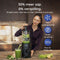 Safecourt Kitchen Slow Juicer - krachtige motor - RVS pre-cutter & cold-press technologie - zwart