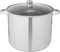 Infinity Goods Soeppan - Multi-Functionele Pan - 16,5L - RVS - Glazen Deksel - 30 CM - Vaatwasserbestendig - Inductie Gas