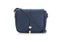 Pia Sassi Elegante Leren Handtas - Blauw - Maat 41 - 25x23x7 cm