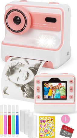 Nuvance Kindercamera - Speelgoed Camera - Foto & Video - Incl. 32 GB SD Kaart