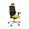 Bureaustoel Piqueras y Crespo D086G2H Geel