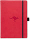 Dingbats A5+ Wildlife Red Kangaroo Notebook - Graph