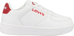 Levi's New Union - Sneaker - Elastische vetersluiting - White-Red