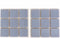 Benson Meubelbeschermers - Anti-krasvilt - Zelfklevend - 25x25 mm - 18 stuks