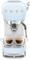 Smeg ECF02PBEU - Espressomachine - 15 bar - Pastelblauw