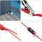 vidaXL - Familietent - met - Ramen - Dome - Blauw - 4-Persoons - Waterdicht