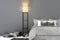 Feel Furniture - Staande lamp met opberguimte - Zwart