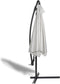 909 Outdoor - Zweefparasol - Staal frame - Ø300 cm - Crème
