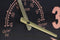 Home ESPRIT Wandklok Grijs Koper Goud Donkergrijs PVC Metalen Propeller 118 x 24 x 134 cm