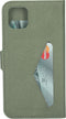 Mobiparts Classic Wallet Case - iPhone 11 Pro - Extra opbergvak - Groen