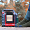 Mr Heater MH9BDF - Draagbare Gaskachel - 2400W voor ruimtes tot 26m² - Zwart/Rood