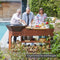Barbecook Nestor Island - Houtskoolbarbecue - Cortenstaal 190x55x100cm