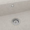 vidaXL Gootsteen met overloopgat graniet beige VDXL_147055
