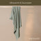 Coco & Cici - Bamboe Kussensloop 70 x 60 cm - Kussenhoes - Olijfgroen - 100% Eco Bamboe - Volant 2 cm - 1 stuk