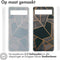 imoshion Hoesje Geschikt voor Google Pixel 6a Hoesje Siliconen - imoshion Design hoesje - Meerkleurig / Black Graphic