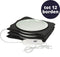 BREND BR-2209 - Elektrische Bordenwarmer - 12 Borden - 4 Temperatuurniveaus tot 70°C - Antraciet