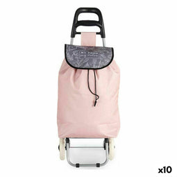 Winkelwagen Roze 3,3 L 20 x 95 x 34 cm (10 Stuks)