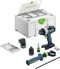 Festool TPC 18/4 I-Basic-Set QUADRIVE Accu klop-/schroefboormachine 18V Basic Body in Systainer - 577625