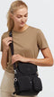 Kipling FIREFLY UP - Rugzak - 4 ritsvakken - Zwart