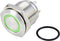 TRU COMPONENTS TC-10090916 GQ16F-10E/J/G/24V/S Vandalismebestendige drukschakelaar 48 V/DC 2 A 1x uit/(aan) Moment Groe