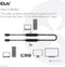 Club 3D CAC-1535 - USB C Kabel - 5 m - USB 3.2 Gen 2 10000 Mbit/s 60 W - Zwart