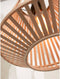GOOD&MOJO Hanglamp Merapi - Bamboe - 30x30x30cm - Modern - Hanglampen Eetkamer, Slaapkamer, Woonkamer