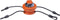Plastimo kompas Offshore 55 KAYAK oranje met schokkoorden