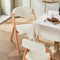 SoBuy FST92-Wx2 - Klapstoel Set van 2 - Opvouwbaar met Zitkussen - Wit (2 stuks)