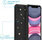 imoshion iPhone 11 - Design Hoesje met Koord - Sterren Goud