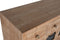 Ladenkast Home ESPRIT Zwart Natuurlijk Metaal Spar Cottage 110 x 40 x 92,5 cm