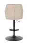 Multifurn Jill Barkruk - Verstelbaar - Linnen Taupe - 51 x 53 x 96–116 cm (2 stuks)