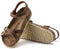 Birkenstock Kumba - Dames Sandalen - Gekruist bandje - Cognac - Maat 39